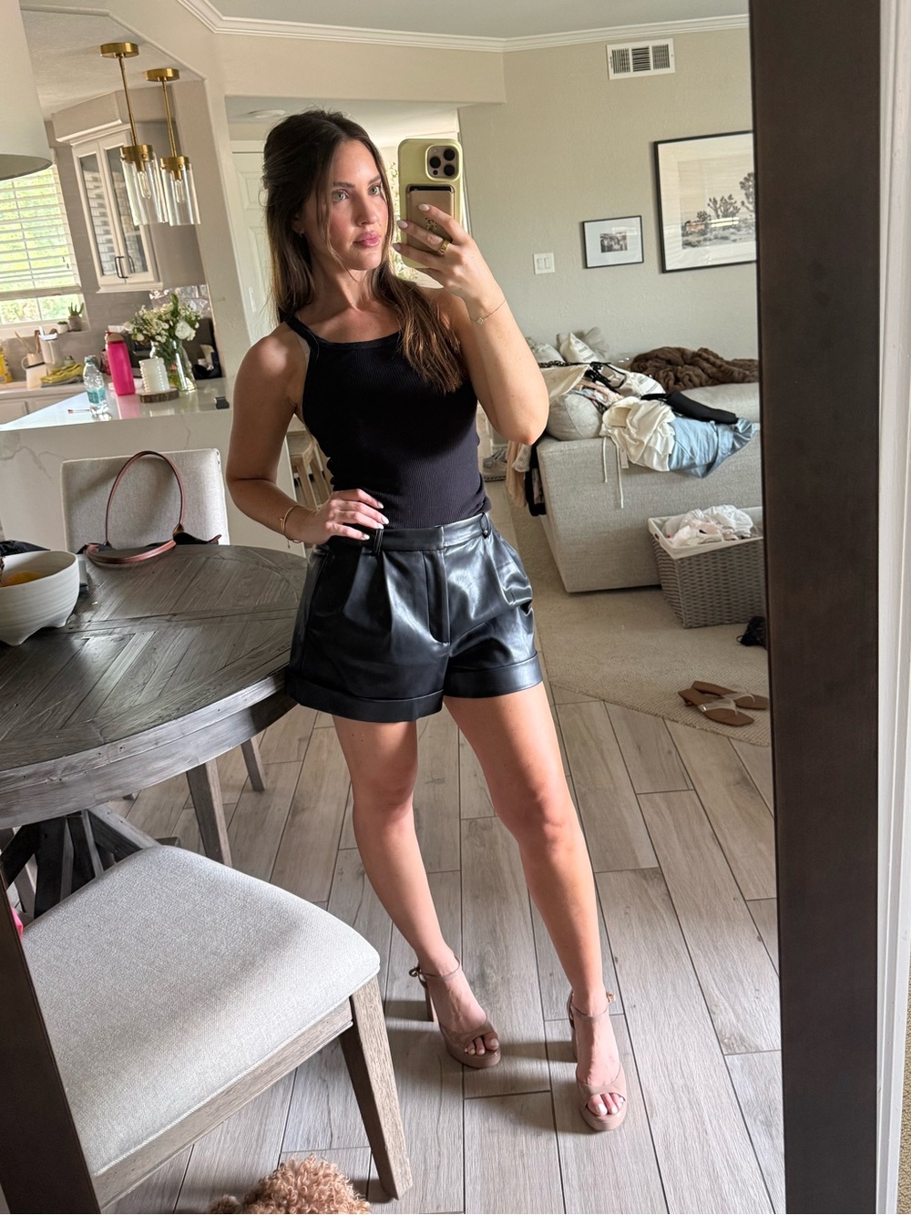 Cami NYC Rabia Vegan Leather Short